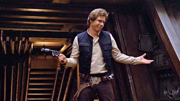 Khẩu súng lục huyền thoại mà diễn viên Harrison Ford (Han Solo) - Sputnik Việt Nam