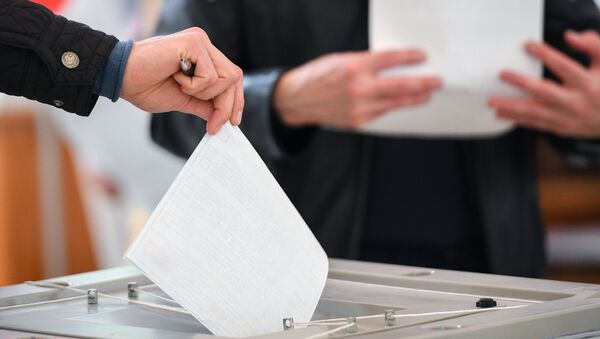 Voting at Russian presidential elections - Sputnik Việt Nam
