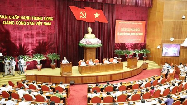 Khai mạc Hội nghị toàn quốc về công tác phòng, chống tham nhũng - Sputnik Việt Nam