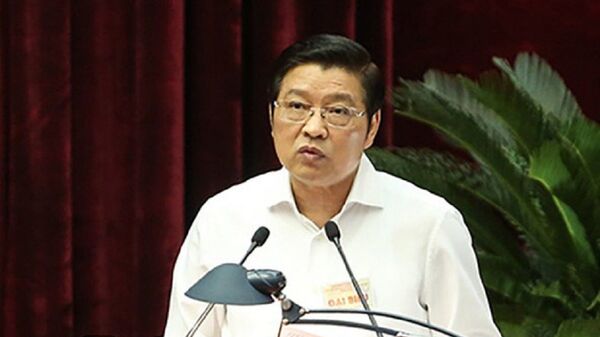 Ông Phan Đình Trạc - Bí thư Trung ương Đảng, phó trưởng ban thường trực BCĐ, Trưởng ban Nội chính trung ương  - Sputnik Việt Nam