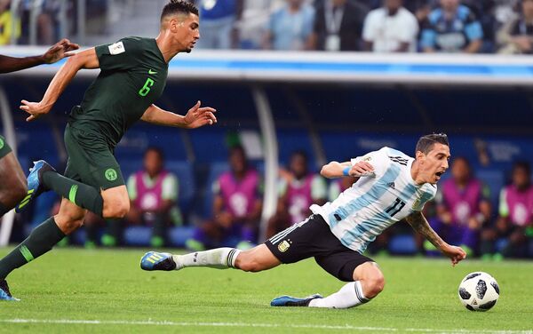 Trận đấu vòng bảng World Cup giữa đội tuyển Argentina và Nigeria - Sputnik Việt Nam