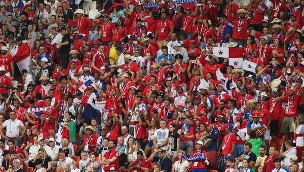 Trận đấu vòng bảng World Cup giữa đội tuyển Panama và Tunisia - Sputnik Việt Nam