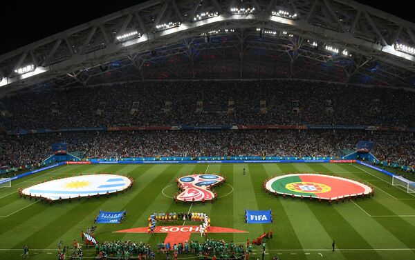 Trận đấu mở màn World Cup giữa Uruguay và Bồ Đào Nha - Sputnik Việt Nam