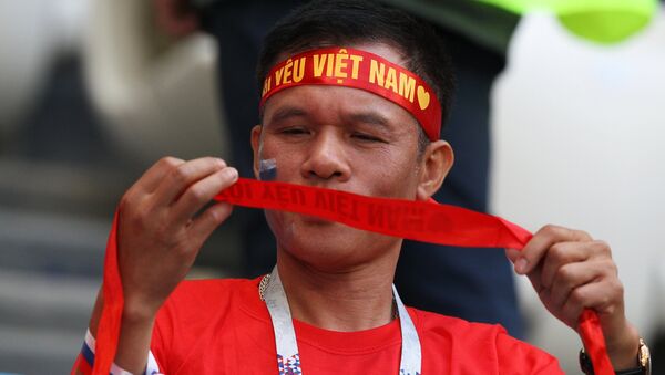 Người hâm mộ Việt Nam tại World Cup 2018 - Sputnik Việt Nam
