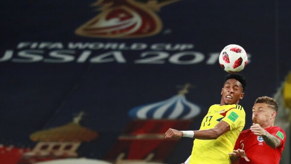 Trận đấu World Cup giữa đội tuyển Colombia và Anh - Sputnik Việt Nam