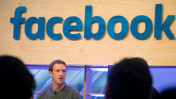 CEO Facebook  Mark Zuckerberg tại Berlin - Sputnik Việt Nam