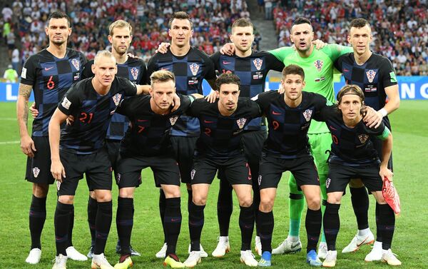 Trận đấu vòng tứ kết World Cup giữa đội tuyển Nga và Croatia - Sputnik Việt Nam