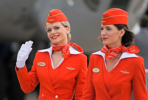 Tiếp viên của hãng hàng không Nga “Aeroflot” - Sputnik Việt Nam