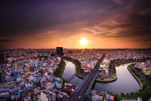 Quang cảnh thành phố Hồ Chí Minh của Việt Nam - Sputnik Việt Nam