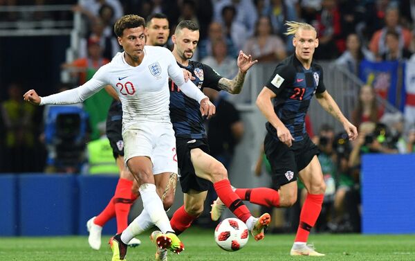 Trận bán kết World Cup 2018 giữa Anh và Croatia - Sputnik Việt Nam