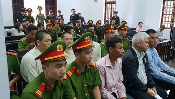 Các bị cáo tại phiên tòa phúc thẩm - Sputnik Việt Nam