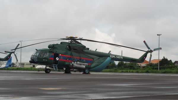 Trực thăng Nga chữa lô trực thăng Mi-17 Lào - Sputnik Việt Nam