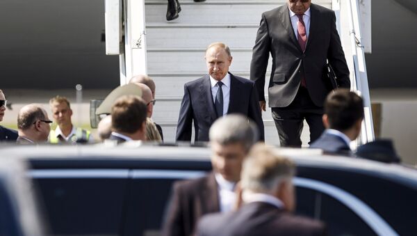 Vladimir Putin đã tới Helsinki để gặp gỡ Donald Trump - Sputnik Việt Nam