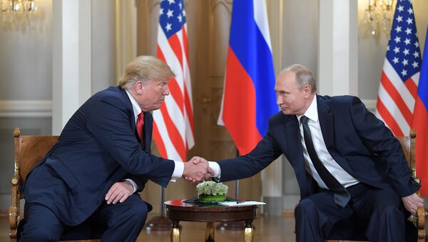 Bắt đầu cuộc gặp tay đôi của các ông Putin và Trump ở thủ đô Phần Lan - Sputnik Việt Nam