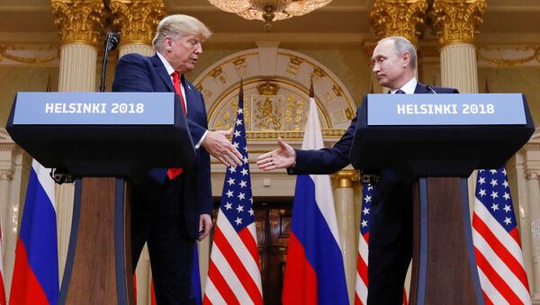 Donald Trump và Vladimir Putin - Sputnik Việt Nam