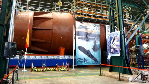Tàu ngầm S-80 Plus mới của Tây Ban Nha không vừa với cầu tàu - Sputnik Việt Nam