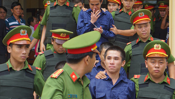 Các bị cáo sau phiên xét xử - Sputnik Việt Nam