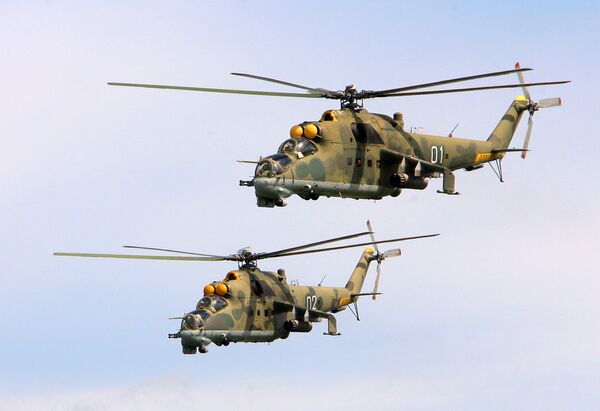 Máy bay trực thăng Mi-24 Máy bay trực thăng Mi-24 - Sputnik Việt Nam