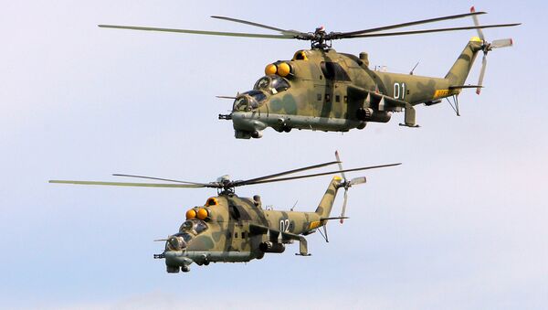 Máy bay trực thăng Mi-24 - Sputnik Việt Nam