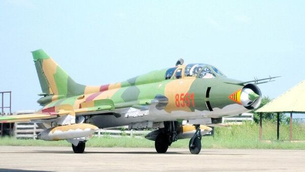 Cường kích Su-22UM3K của Việt Nam ở góc nhìn chính diện - Sputnik Việt Nam