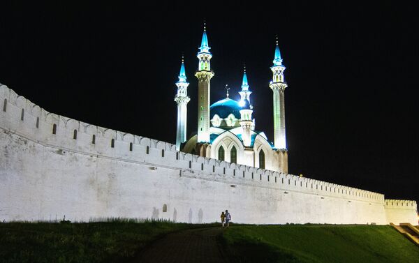 Nhà thờ Hồi giáo Kul-Sharif trên lãnh thổ Kremlin Kazan - Sputnik Việt Nam