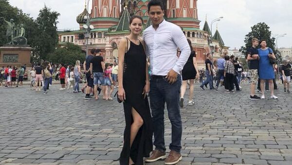 Đến World Cup ở Nga, fan Mexico gặp người vợ tương lai - Sputnik Việt Nam