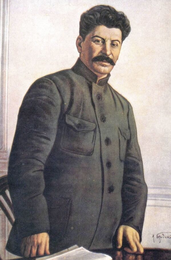 Chân dung một mình Iosif Stalin (vẫn là bức ảnh đó) - Sputnik Việt Nam