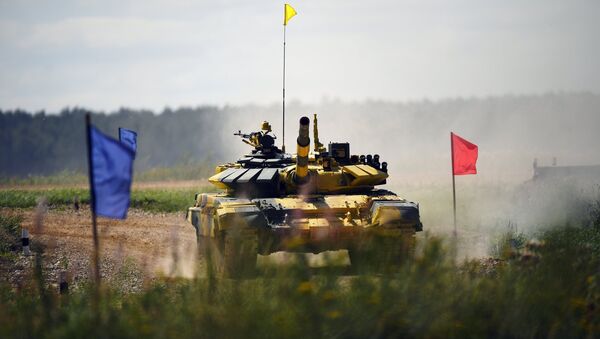 Đội lính tăng Việt Nam trên đường đua Tank Biathlon - Sputnik Việt Nam