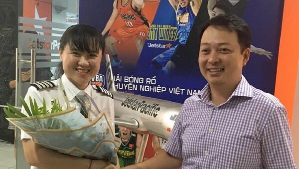 Jetstar Pacific có nữ cơ trưởng người Việt Nam đầu tiên- Lê Thị Bích Hồng - Sputnik Việt Nam