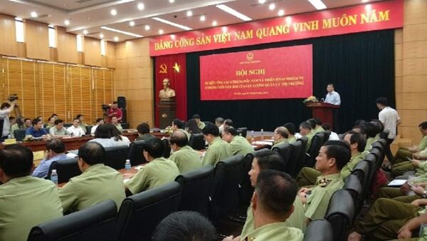 Thứ trưởng Bộ Công Thương Đỗ Thắng Hải phát biểu tại Hội nghị. - Sputnik Việt Nam