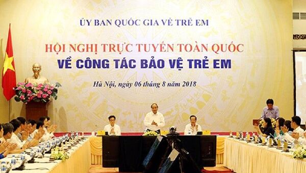 Thủ tướng Nguyễn Xuân Phúc chủ trì hội nghị - Sputnik Việt Nam