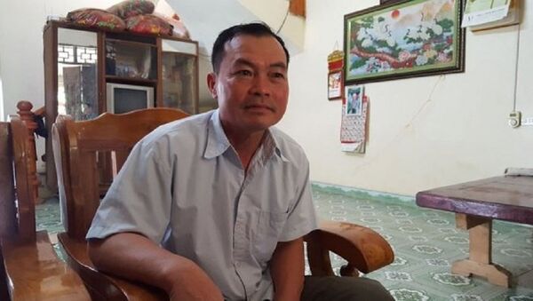 Ông Phùng Quý Mão, Chủ tịch UBND xã Kim Thượng. - Sputnik Việt Nam
