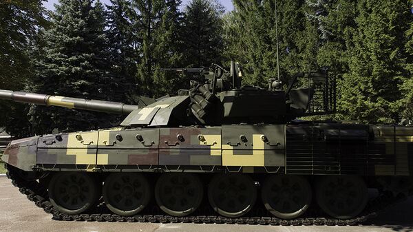 Xe tăng chiến đấu chủ lực T-72AMT của Ukraina - Sputnik Việt Nam