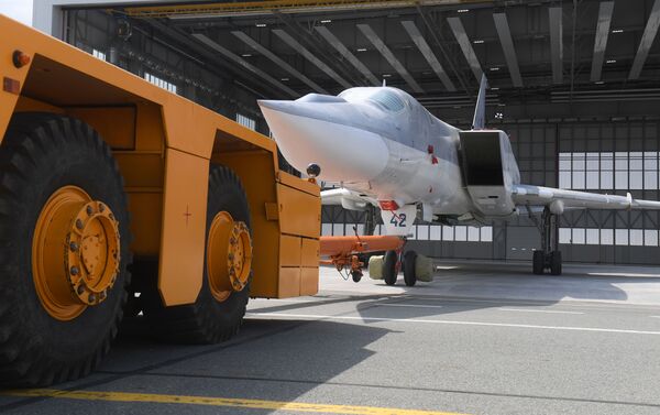 Lễ ra mắt (thử nghiệm mặt đất và bay thử) chiếc Tu-22M3M nâng cấp đầu tiên ở Kazan - Sputnik Việt Nam