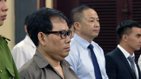 Bị cáo Nguyen James Han, thành viên chủ chốt của tổ chức phản động “chính phủ quốc gia Việt Nam lâm thời”. - Sputnik Việt Nam