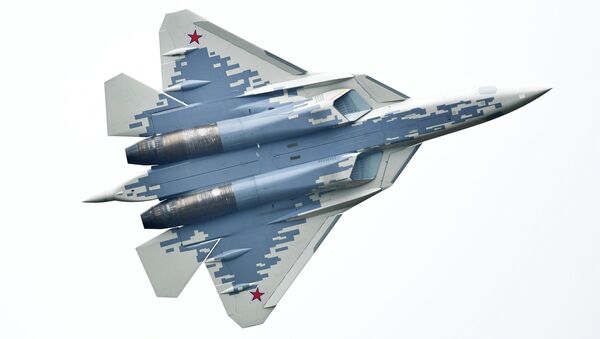 Máy bay chiến đấu thế hệ thứ năm Su-57  - Sputnik Việt Nam