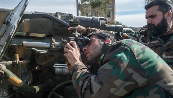 Quân nhân Syria, Idlib - Sputnik Việt Nam