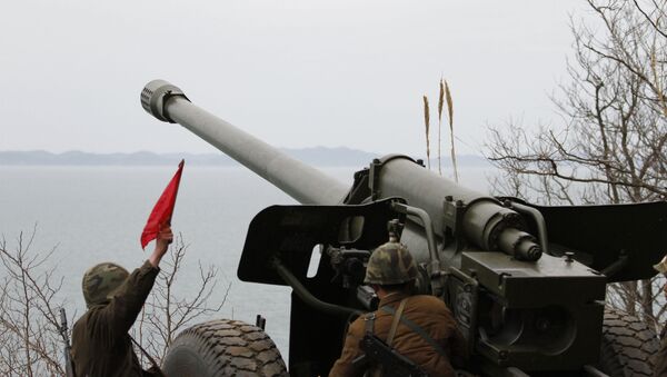 North Korean artillery - Sputnik Việt Nam