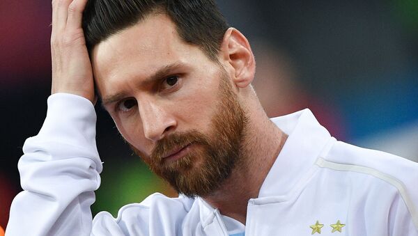 Cầu thủ Argentina Lionel Messi - Sputnik Việt Nam