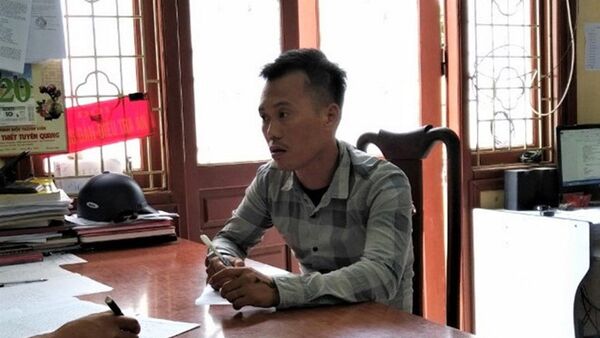 Tuấn Anh thừa nhận hành vi tại cơ quan công an - Sputnik Việt Nam