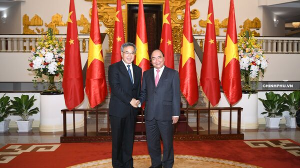 Thủ tướng Nguyễn Xuân Phúc tiếp Phó Thủ tướng Trung Quốc Hồ Xuân Hoa. - Sputnik Việt Nam