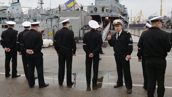 Tàu khu trục nhỏ của Hải quân Ukraina “Hetman Sahaidachny” - Sputnik Việt Nam