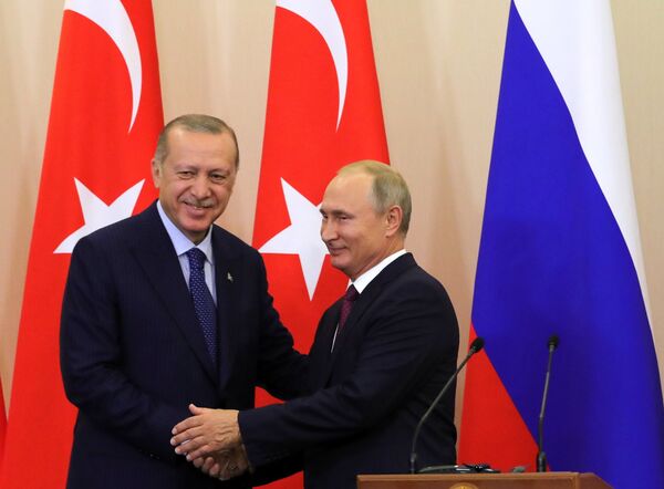 Vladimir Putin và Tayyip Erdogan Vladimir Putin và Tayyip Erdogan - Sputnik Việt Nam