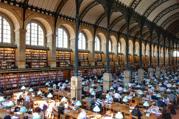 Thư viện Saint Genevieve ở Paris - Sputnik Việt Nam