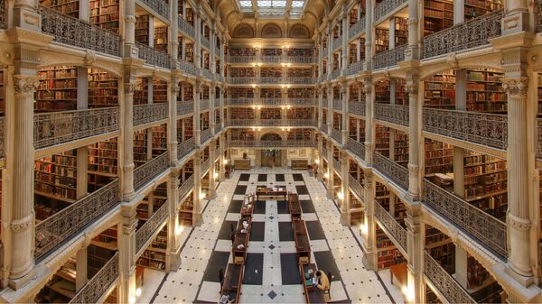 Thư viện George Peabody ở Baltimore - Sputnik Việt Nam