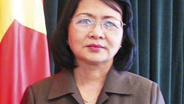 Phó chủ tịch nước Đặng Thị Ngọc Thịnh - Sputnik Việt Nam