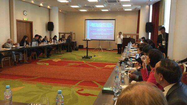 Hội thảo quốc tế “Thực trạng tại Biển Đông – các biện pháp giải quyết tranh chấp khả thi” diễn ra ở Moscow từ 20 - 22/9/2018 - Sputnik Việt Nam