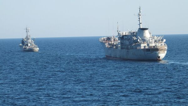 Lực lượng hải quân Ukraina vào sát bờ biển Crưm - Sputnik Việt Nam