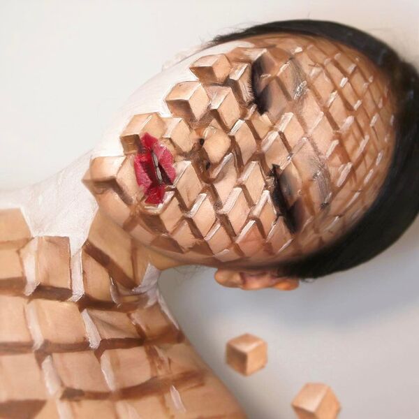 Nghệ thuật vẽ tranh cơ thể, được thực hiện bởi nghệ sĩ Hàn Quốc Dane Yun trên cơ thể của mình. - Sputnik Việt Nam