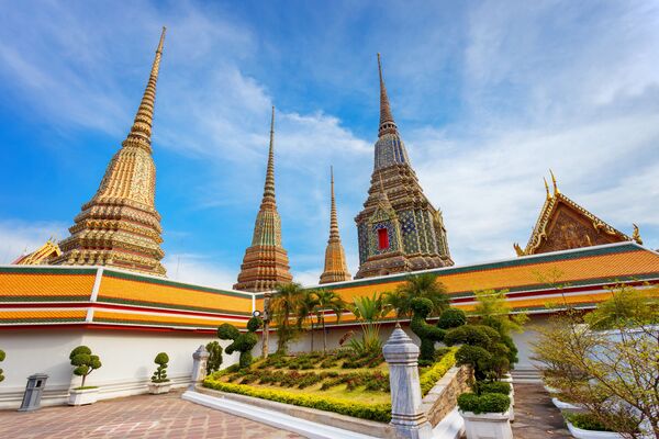 Đền Phật nằm (Wat Pho) ở Bangkok, Thái Lan - Sputnik Việt Nam